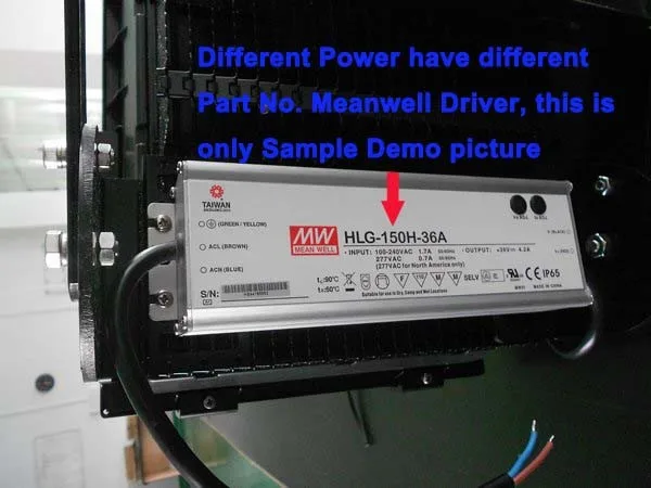 Different Driver may have different Meanwell drive-Copy