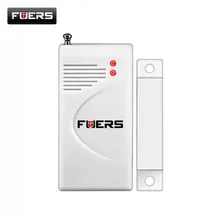 Fuers, новинка, беспроводной магнитный датчик для двери, окна, детектор для wifi, PSTN, домашняя сигнализация, GSM, безопасность, alarma, 433 МГц, датчик двери