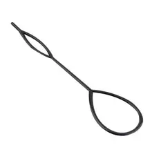 50 комплектов 2 шт./компл. конский хвост создатель пластиковое кольцо Инструменты для укладки черный Topsy Pony topsy Хвост клип Инструмент для плетения кос Инструмент Мода