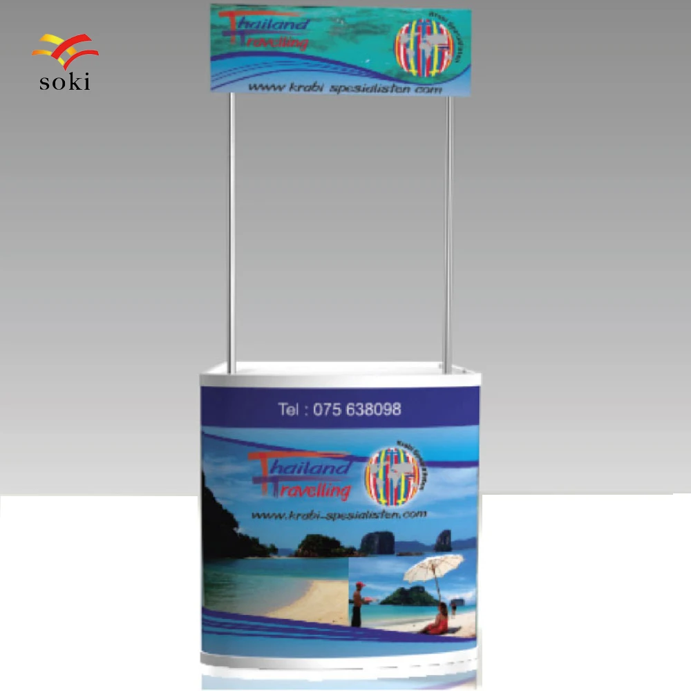 High Quality Promotional Table Display Banner Stand Campaign