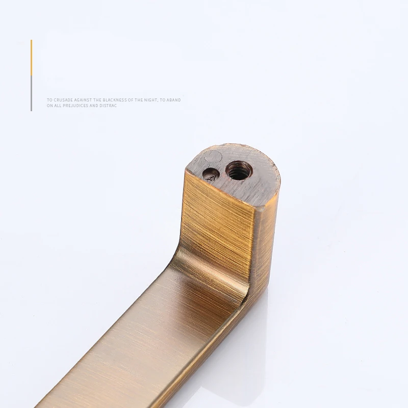 Современная никелевая дверная ручка WV для шкафа с матовым покрытием