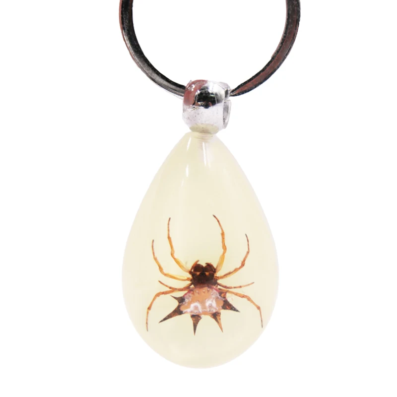 Luminous Real брелок для ключей «Скорпион» желтого и черного цвета, нейтральный насекомых брелоки ручной работы светится в темноте бойфренд подарок-сувенир, ювелирные изделия