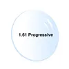 1.61 verres optiques adaptés aux besoins du client par lunettes progressifs Standard de Prescription 2 pièces avec la Protection UV et le revêtement antireflet ► Photo 2/3