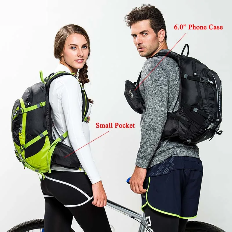 ANMEILU 20L рюкзак для путешествий водонепроницаемый нейлоновый походный рюкзак для путешествий на открытом воздухе спортивный велосипедный рюкзак с дождевиком сумки