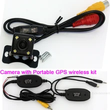 Parcheggio Assistenze Auto Retrovisore Inversione di Venerare Videocamera vista posteriore CCD + LED di Backup Con 170 gradi de re para auto di visione notturna