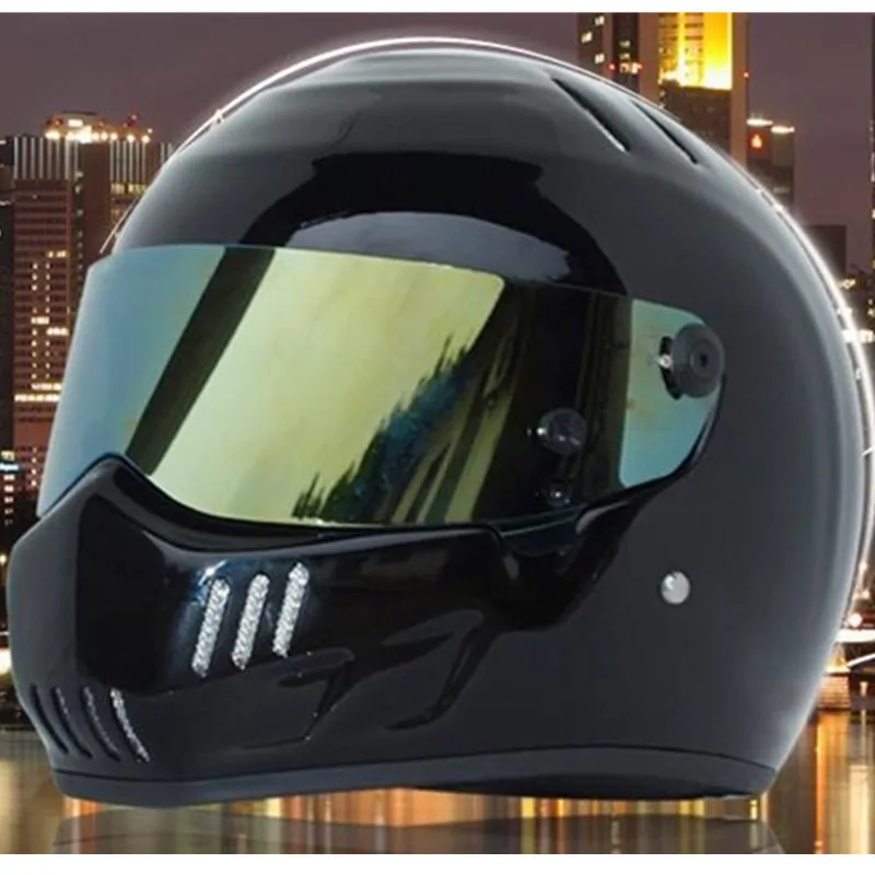 

DIY CRG ATV-6 Personalized SIMPSON Sticker Motorcycle Racing Full Face Helmet F1 Capacete De Moto Riding Cascos Motorrad