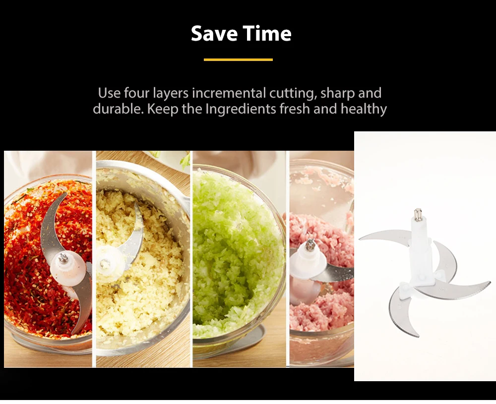 Household Electric Multi-function Meat Grinder Chopper