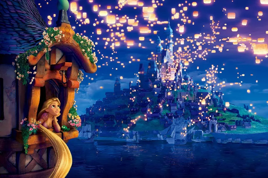 

HOT Tangle Rapunzel Movie Film Poster Print For Gift Mandy Moore