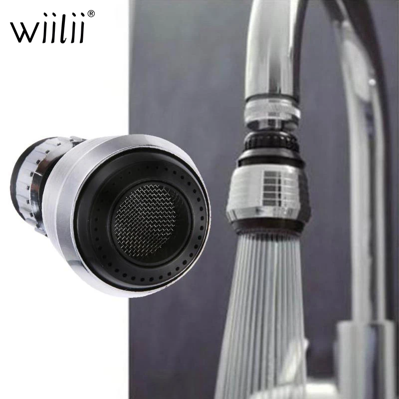 

360 Rotating Kitchen Faucet Nozzle Adapter Bathroom Faucet Accessories Filter Sprayers Tap Water-saving Device Home Supplies