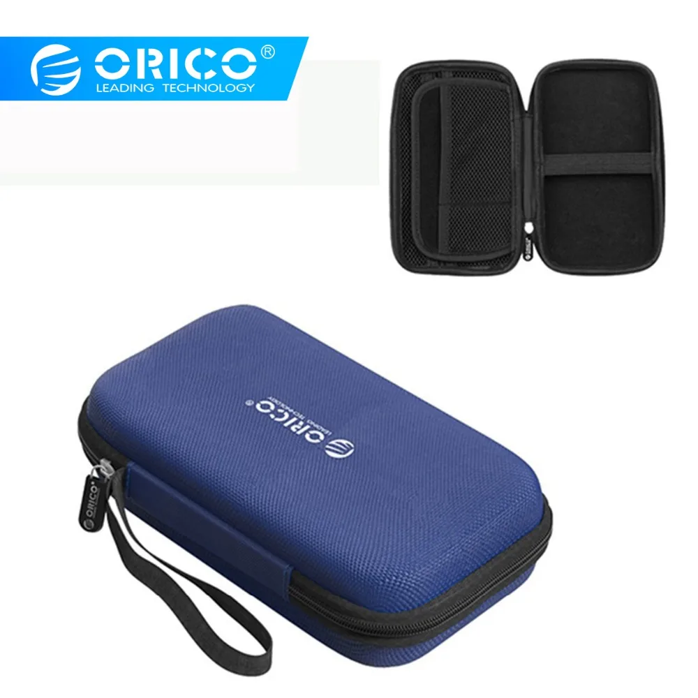 

ORICO HDD Bag Hard Disk Case Zipper Pouch Earphone Date Cable Charger Protector Cover Bag Power Bank Mobile HDD EVA Storage Box