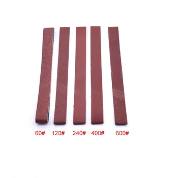 

60-600 Grit Paper Sanding Belt 1pc Grinding Belt Polishing Replacement Angle Sanding Sander Belts for Angle Grinder Machine