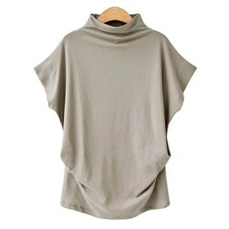 Модные женские блузки Водолазка однотонная элегантная женская блузка рубашка женские топы и блузки женские летние туники