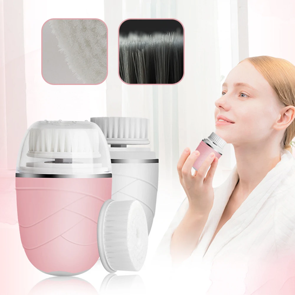 Face Electric Spin Brush Black Spot Cleansing Brushes USB Rechargeable