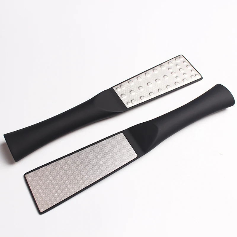 Gold Double Side Foot Rasp File Hard Dead Skin Callus Remover Black