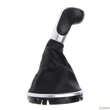 Car Accessories 5 Speed Car Gear Shift Knob Gaitor Boot For Skoda Fabia 2 MK2 2007-2012 Roomster