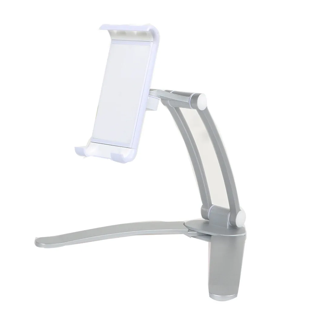 

Wall Desk Tablet Stands Kitchen Tablet Mount Stand Phone Holder Tablet Aluminum Alloy Lazy Bracket Notebook Holders #T20G