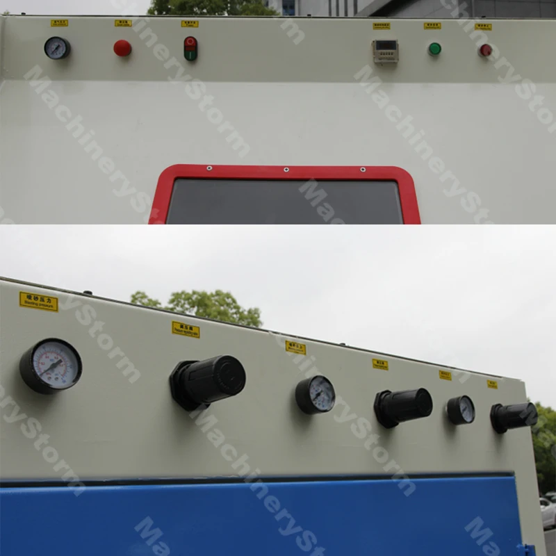 sandblasting machine with dustless system 4