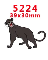 PR-5224 DIY принадлежности для рукоделия мультяшный персонаж плоский задний Плоские наклейки 30 шт. PR-5178-5327 - Цвет: PR-5224