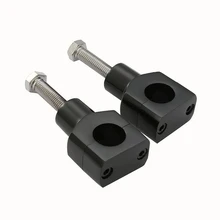 Мотоцикл " Черный Руль стояки для Harley Electra Glide Road King/Honda Shadow VT ACE Aero Spirit VLX 750 1100 VTX1300