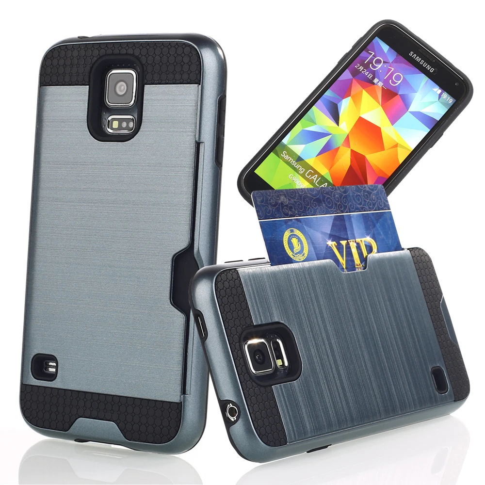 PC & TPU Armor Case For Coque Samsung Galaxy S5 Case Silicone Protector ...