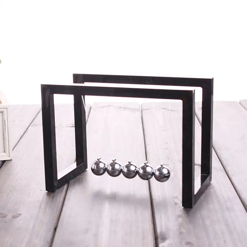 newton's cradle wood