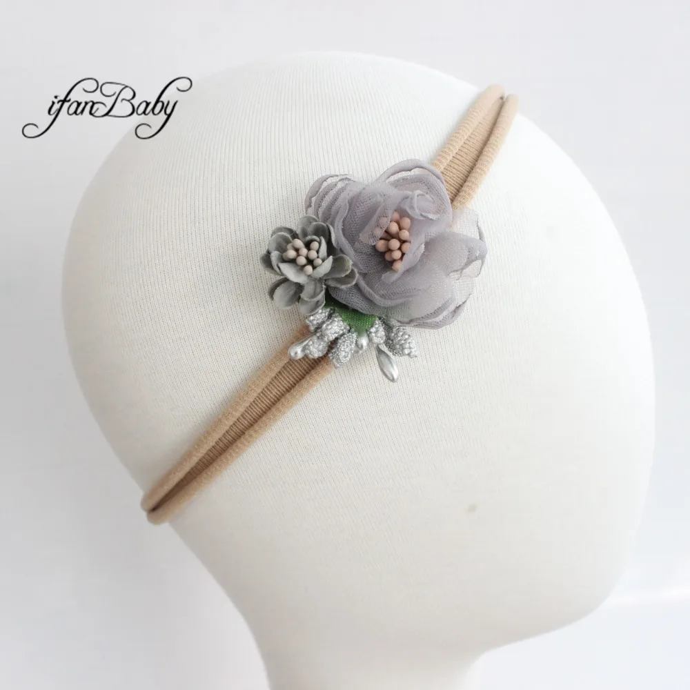 nylon flower headband (5)