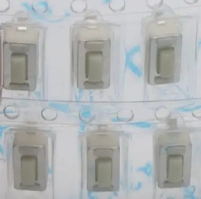 

100PCS/LOT Free Shipping SMD 3 * 6 * 4.3MM touch switch button switch feet of copper legs 3X6X4.3 SMD 2P