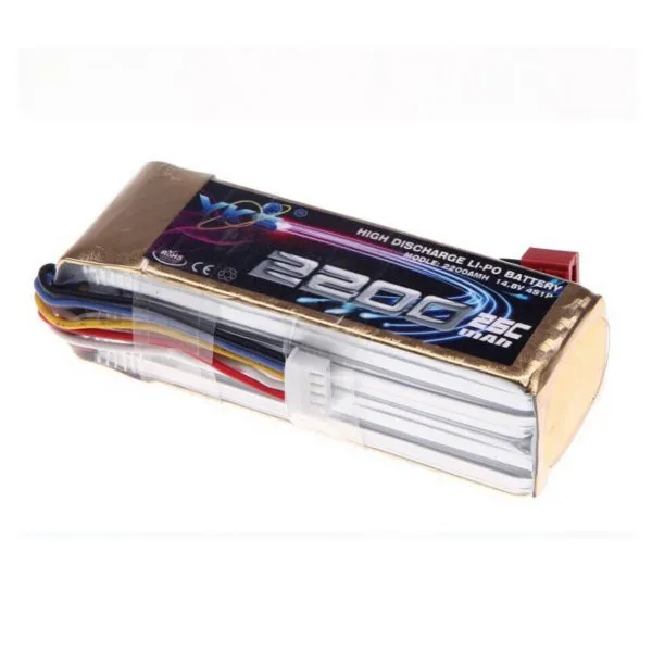 

YKS BW143 14.8V 2200MAH 25C 4S T Plug Li-Po Battery For RC Model