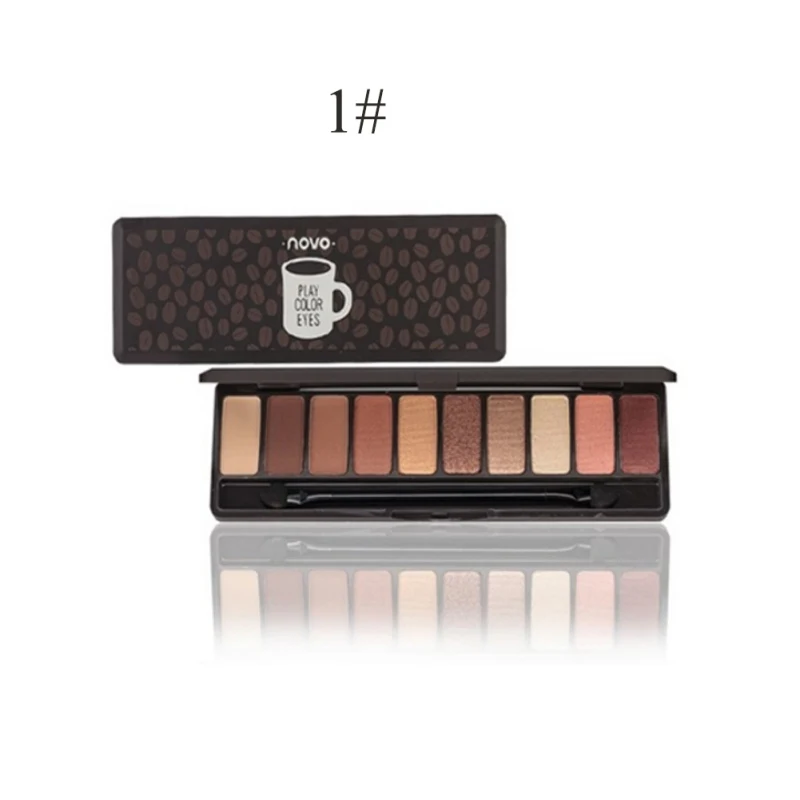 

10Colors eyeshadow palette Matte Eyeshadow palette Glitter eye shadow Make Up set Korea Cosmetics
