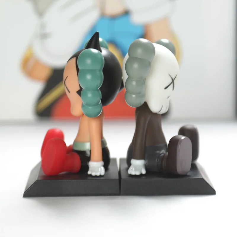BFF KAWS OriginalFake Medicom Toy ProtoType Tetsuwan Atom PVC Action Figure Collection Model Toy