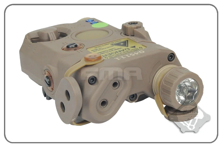 FMA PEQ LA5 обновленная версия светодиодный светильник белого цвета+ зеленый лазер с ИК-линзами фонарь для кемпинга для охоты на шлем TB0077/TB0075/TB0073