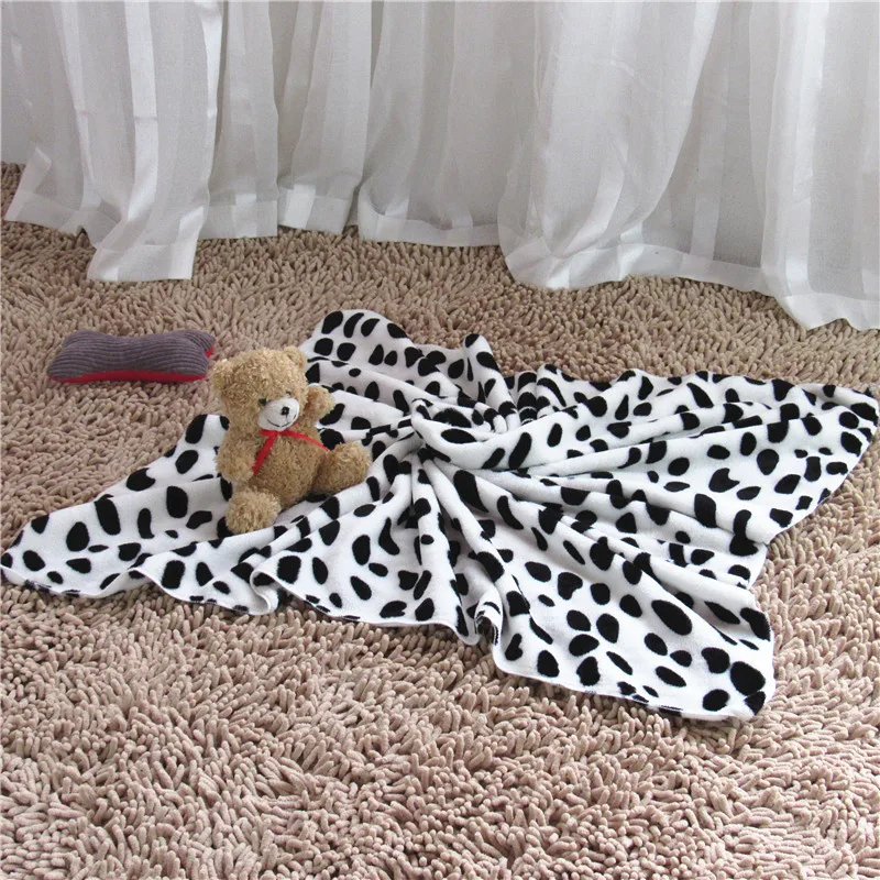 Мягкая собака мелких пород одеяло кошка собака коврики корова печатных флис теплый щенок спальный коврик кошка кровать подушка для больших товары для животных, собак