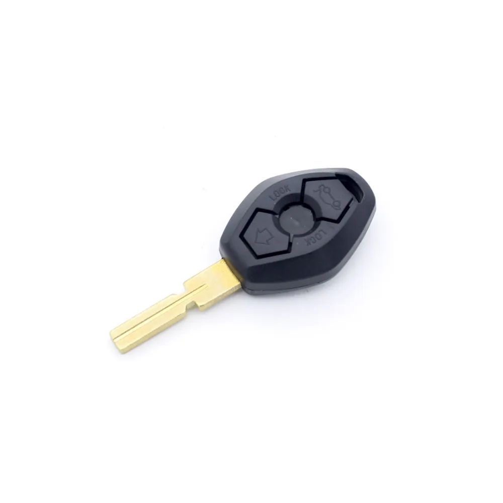 Дистанционный ключ Fob чехол Замена Автомобильный брелок для ключей с кожаной крышкой чехол защитный чехол подходит для BMW 3 5 7 серия Z3 Z4 X3 X5 M5 325i E38 E39 E46