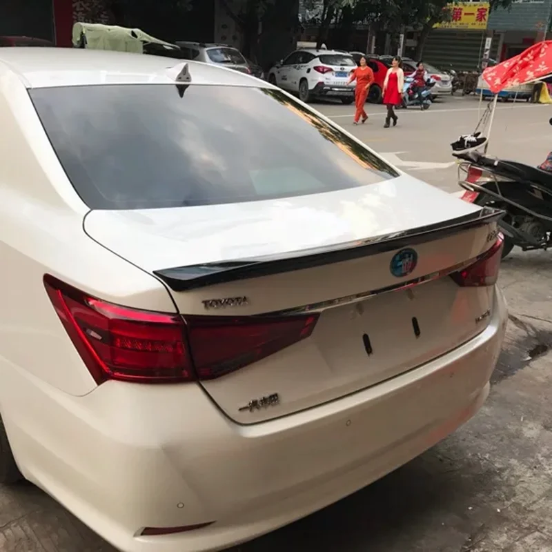 Спойлер высокого качества из АБС пластика для TOYOTA Crown 2016 2017 2018 цветной задний