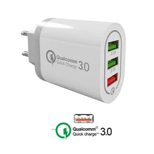 Быстрая зарядка 3,0 QC 3,0 USB быстрое настенное зарядное устройство для Iphone X XS samsung S9 Xiaomi Mi 9 huawei P30 Универсальное зарядное устройство для мобильного телефона