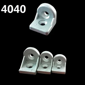 

10PCS/LOT 4040 Steering angle aluminum at any angle bracket Corner Brackets Profile connection fittings single brackets