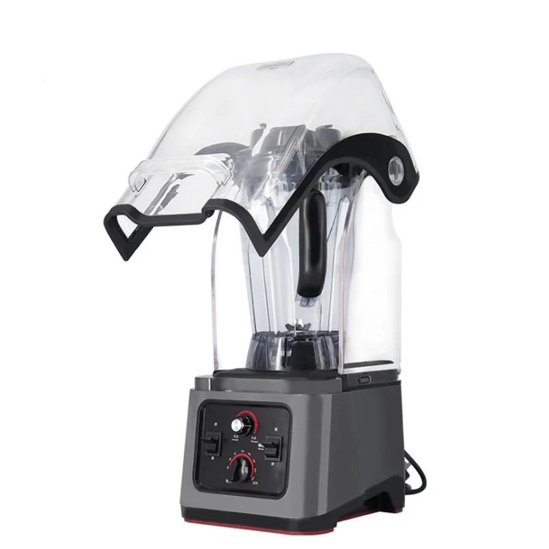 Commercial Blender Multifunctional Food Processer 2200W Semi-automatic High Speed Juicer Soy Milk Ice Crusher G1810011