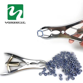 

PROFESSIONAL ring castration UNIT elastrator OR rubber applicator Farm Pigs And Sheep Castration Pliers Only Plier Without Rings