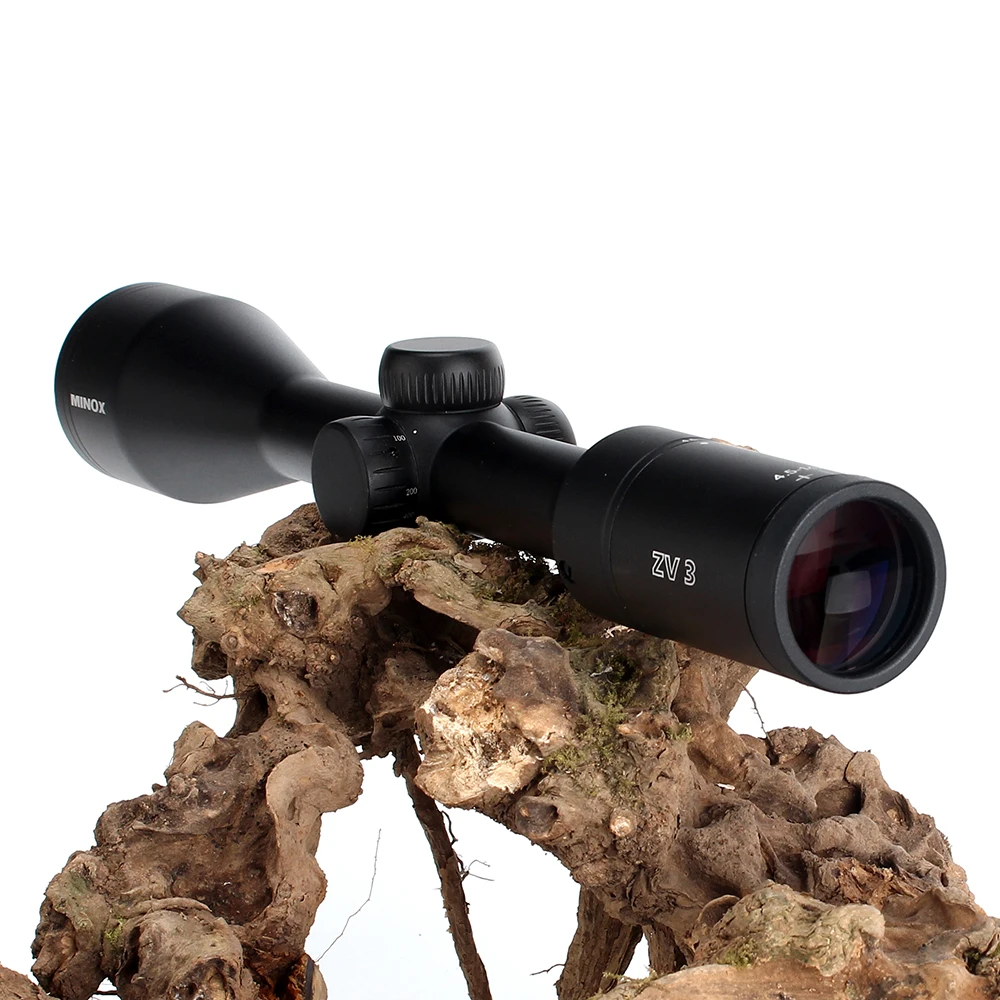 MINOX ZV 3 4.5-14X44 Tactical Optics Sight BDC 400 Riflescope Wire Reticle Side Parallax Scope for Hunting Airsoft Rifle  (12)
