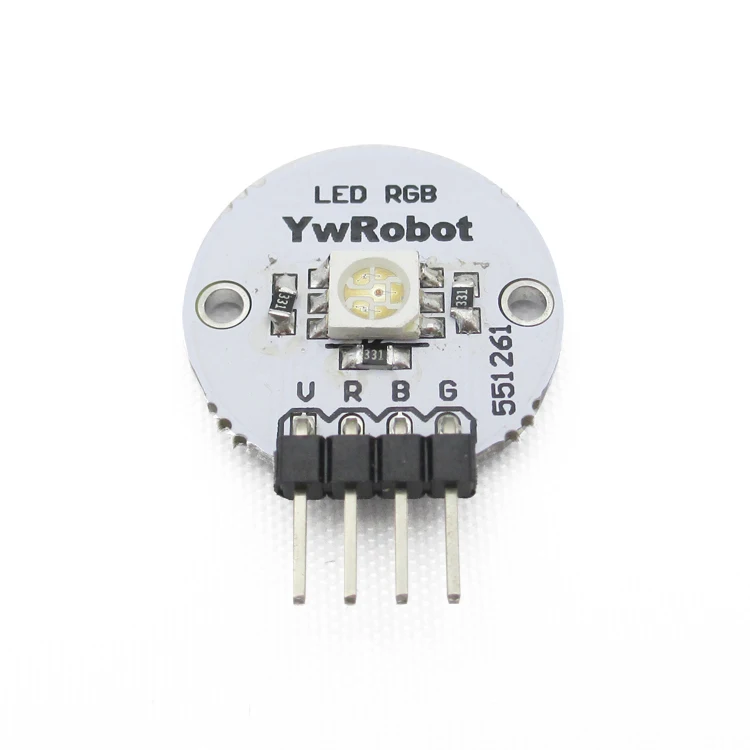 

Glyduino RGB LED Module Electronic Building Blocks 5050 Full Color LED Module for Arduino