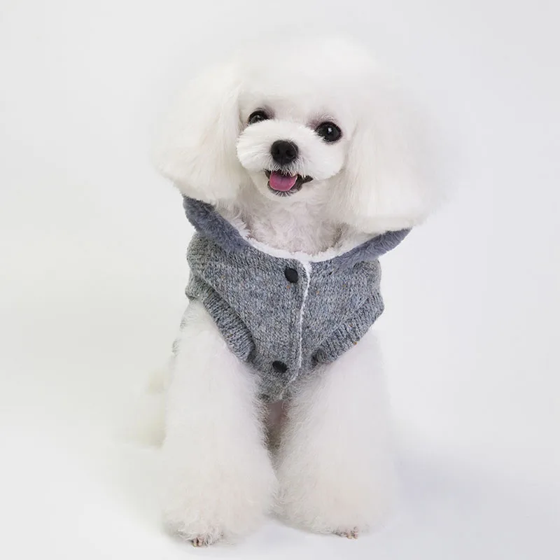 Venxuis зима теплая шерсть собаки куртка пальто с героями мультфильмов для маленьких собак Hondenjas Йоркширский хлопка собака одежда для прогулок