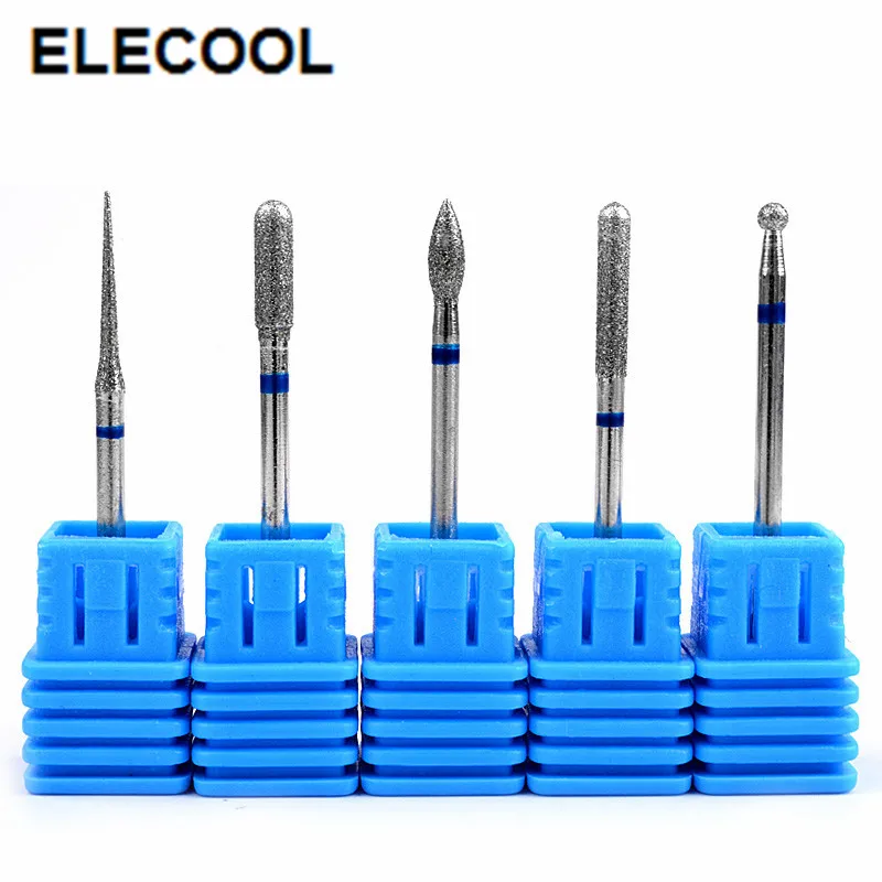 

ELECOOTungsten steel Nail Art Drill Bit For Nail Art Beauty Cutter Grinding Polishing Milling Manicure Pedicure Nail Supplies