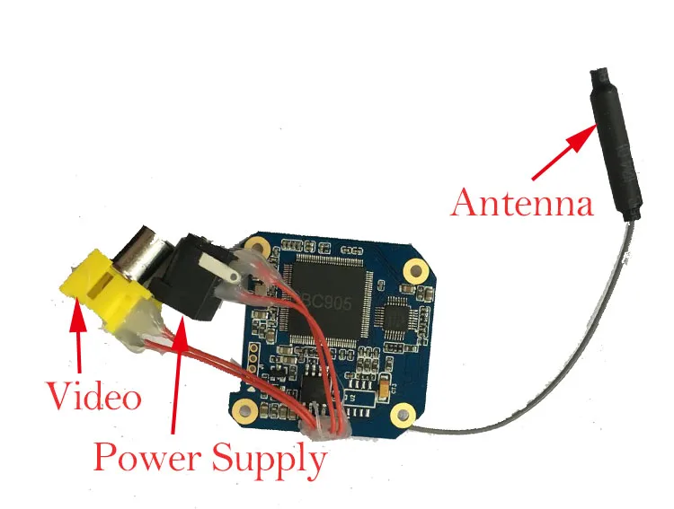 Беспроводной передатчик AV 2 4G WiFi модуль передачи видео CVBS к Wi-Fi | Электроника