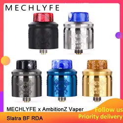 G-TASTE MECHLYFE x AmbitionZ Vaper Slatra BF RDA двойные сетчатые катушки и проволочные катушки 25 мм диаметр с полимерный капельный наконечник vs DROP RDA