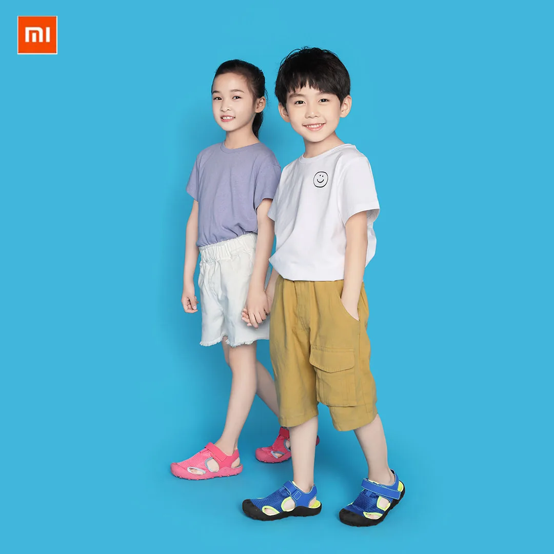 

Xiaomi Children's Kick-proof Summer Children breathable comfortable Unisex Beach Sandals Baby Soft Casual Sport Sandals Shoes