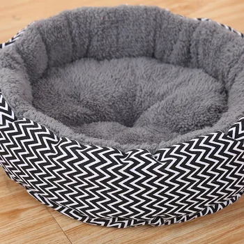 Fine joy Hot Sales Dog Bed Kennel Soft Dog Mats Puppy Cat Bed Pet House