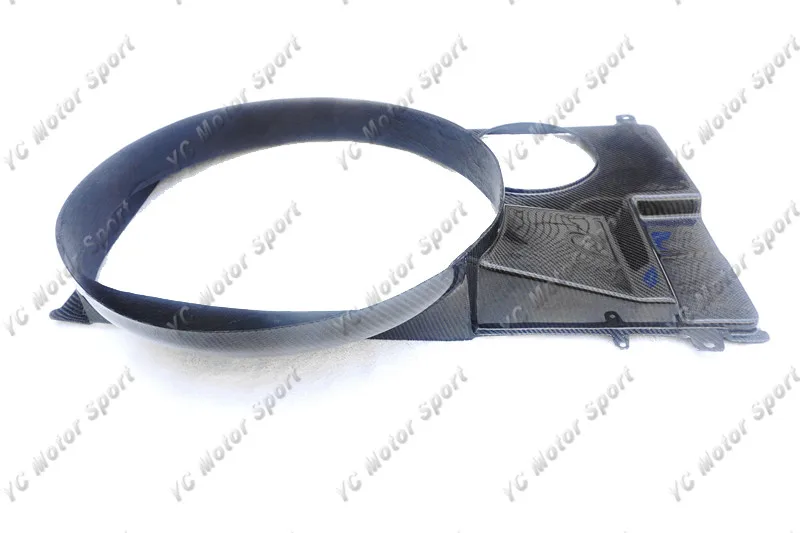 1993-1998 Toyota Supra MK4 Radiator Fan Cover CF (4)