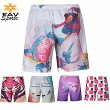Мужские шорты для серфинга быстросохнущие пляжные шорты с 3D принтом купальники летние спортивные шорты для джоггера для путешествий Пляжные штаны эластичные