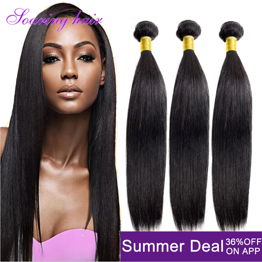 Cheap Peruvian Straight Hair 3 Bundle Deals Annabella Hair Virgin