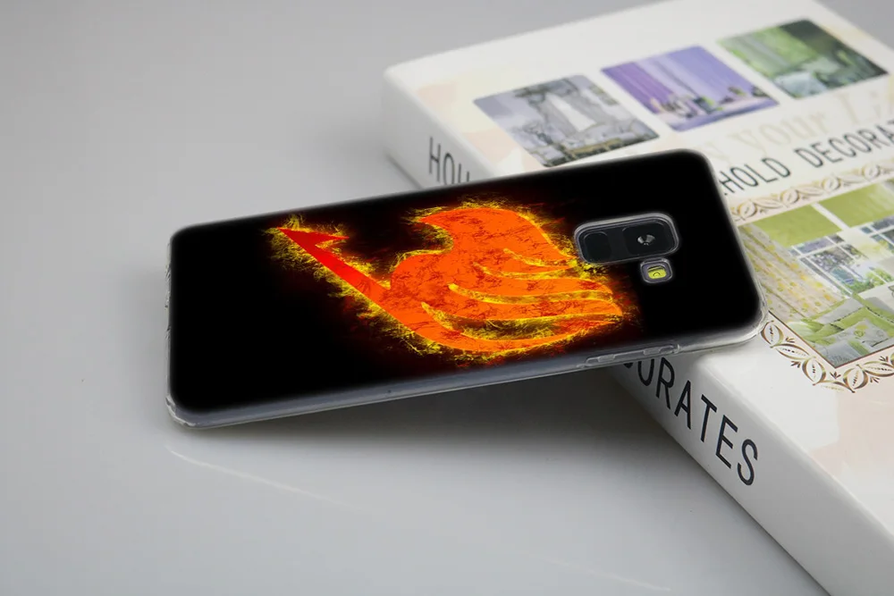 Аниме Манга сказка логотип силиконовый чехол для samsung Galaxy A50 A30 A10 A40 A6 A8 плюс A20 E A5 A7 примечание 9 8